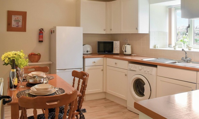 Ripley Cottage | Nestled in Dacre near Harrogate, this renovated stone barn offers couples a charming retreat with st