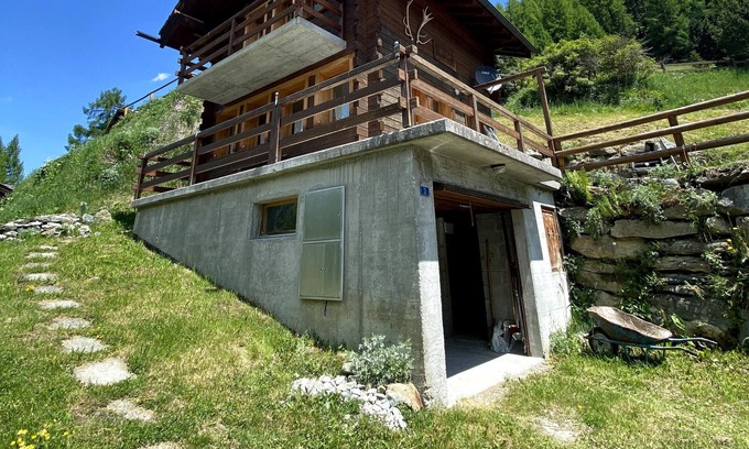 Zinal Ski Chalet | Nettes Ganzes Chalet, Umgeben von Gletschern in den Schweizer Alpen