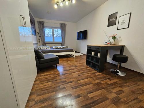 Grombuhl Apartment | neu eingerichtetes 1Zimmerapartment mit TG Stellplatz, stufenloser Zugang