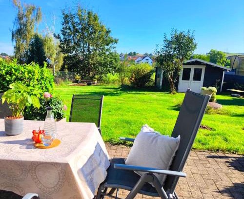Katzweiler Apartment | Neue Pfälzerwald Fewo mit Garten am Fluss
