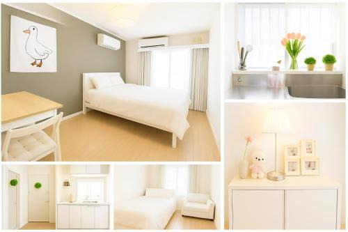 Okubo Apartment | New!편의점10초#신주쿠2분#신오쿠보역5분#12평#최대3명#부엌침실#나리타공항50분#러블리아파트#고급매트리스