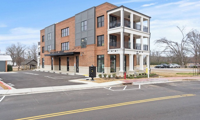 Arlington Apartment | New! 1BR 1BA Apt in Downtown Historic Arlington Depot Square, Large Balcony