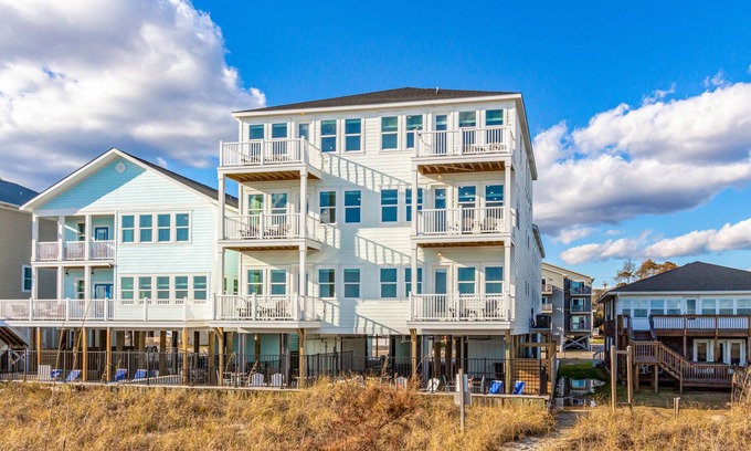 Crescent Beach House | New and Large Oceanfront Private Luxury Property with Incredible Views