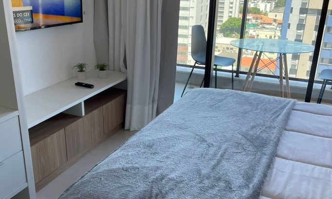Meireles Apartment | New and Luxurious Studio just a few meters from Fortaleza's seafront