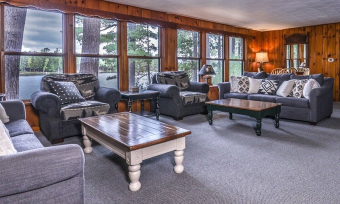 St Germain House | NEW! Beautiful 6 bedroom home on Little Saint Germain Lake