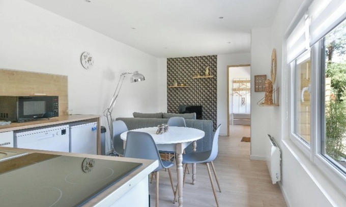 Camiers House | New cottage for 2/4 people with terrace + garden