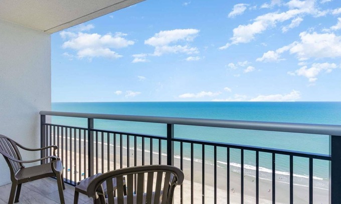 Downtown Myrtle Beach Condo | New! Direct Oceanfront 2BR/2BA Unit - Bay View Resort by Luxury Beach Rentals