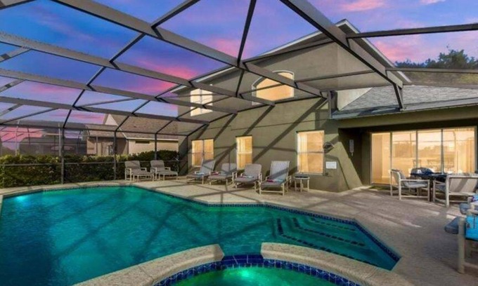 West Kissimmee Villa | NEW! Emerald Magic - 5 BR w/Private Pool -Near Disney