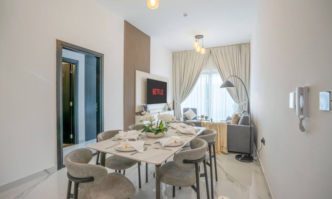Al Barsha Apartment | New Family-Friendly 2BR with Gym, Pool & Sauna