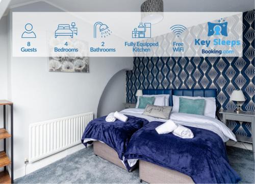 Stainburn Apartment | NEW Four Bedroom House By Keysleeps Short Lets Workington Contractor Leisure Beach Location Lake District