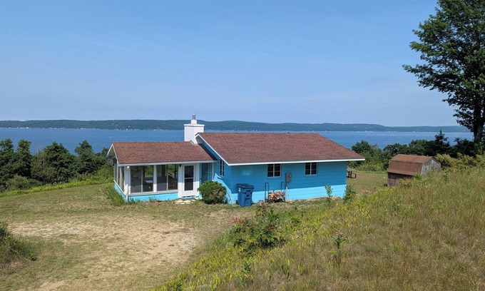 Frankfort Cottage | New! Hill Hideaway - Secluded and Peaceful with Incredible Lakeviews!