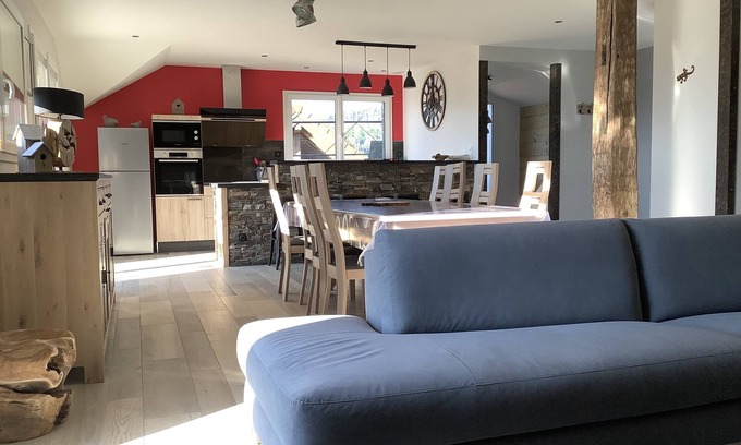 Gerardmer House | New house for 2 to 8 people at the foot of the slopes with panoramic view of the lake
