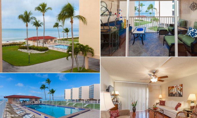 Bonita Springs Condo | NEW LISTING - 2nd Floor – Wi-Fi – Beach Front – Dolphin Way