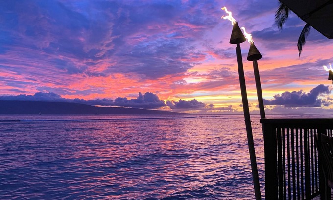 Historic Lahaina Front Street Condo | New Listing! Hotel Zone Lahaina Shores Premier Mtn view Studio on the Beach