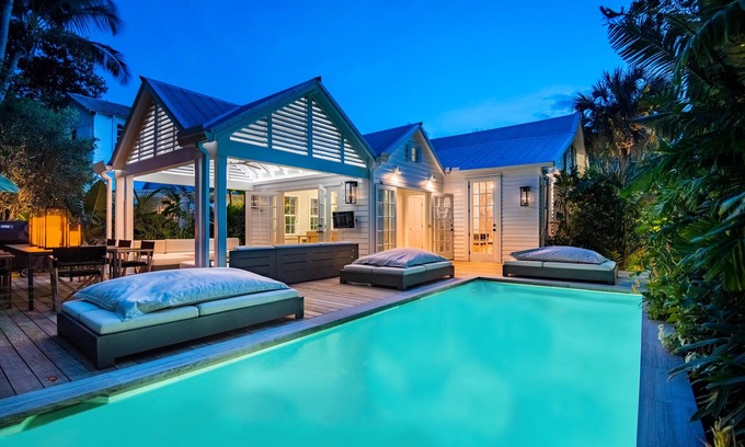 Key West Historic District House | NEW LISTING Old Town Private Pool in Garden Of Eden tropical spa-like Oasis
