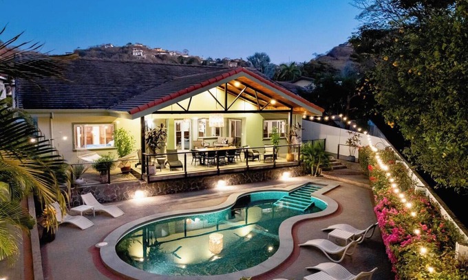 Playa Hermosa House | NEW LISTING! The gated community of Graceland is just a few minutes walking distance to the beach with nature all around.