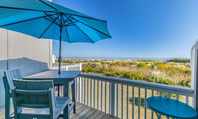 Oceanmarsh Subdivision Condo | NEW LISTING - Renovated Ocean Front Harbor Island Villa