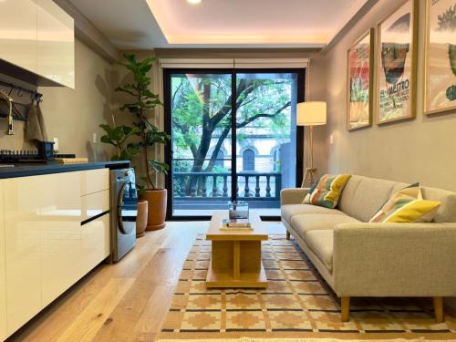 Colonia Roma Apartment | NEW LOFT with private patio at Roma Norte