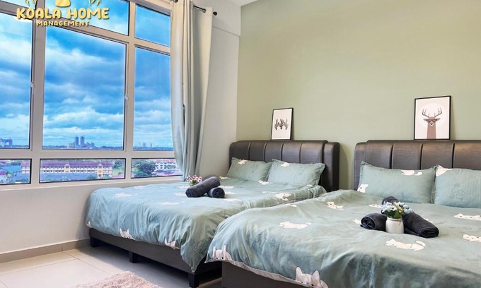 Malacca City Apartment | NEW! Loving Night Novo 2BR 4-9pax I Jonker I Netflix I Family