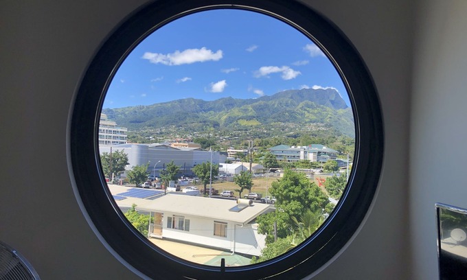 Papeete Apartment | New luxury apartment F3 secure fully equipped air conditioning wifi terrace view 2 parking