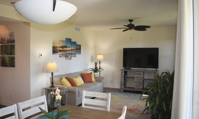 Poipu Condo | New Luxury Tropical Condo with AC on Kauai's Prestigious South Shore