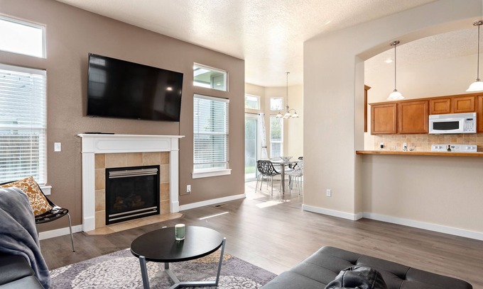 Meridian House | NEW! Modern Meridian vacation home - Foosball, Air Hockey, Steps from POOL