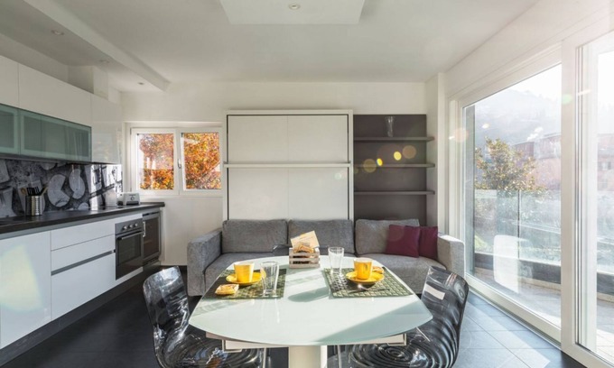 Lugano Apartment | New one-bedroom Apartment with Panoramic Terrace close to Lugano - ROGGIA 5
