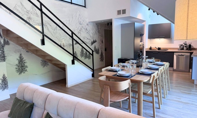 Saint-Lary-Soulan Apartment | New - Refined apartment in Saint-Lary village center, 3 bedrooms- 8 pers.