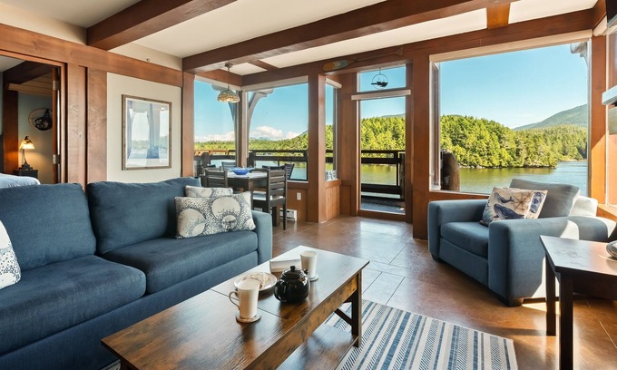 Ucluelet Condo | NEW-Safe Harbour- Incredible Water Views, Downtown