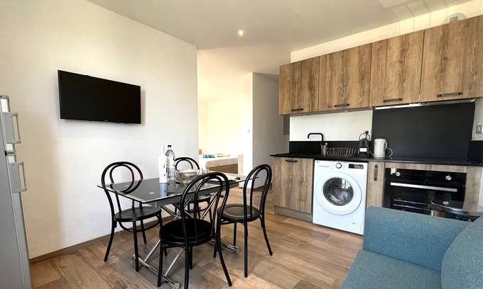 Bastia Apartment | New studio in Bastia with parking, near center