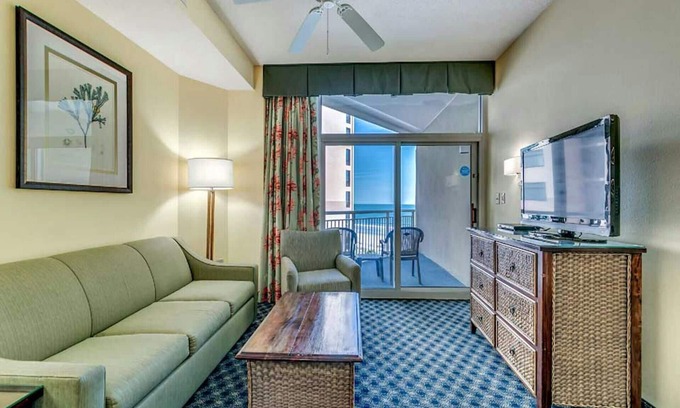 Myrtle Beach Condo | · NEW! Stunning Condo, Sleeps 6. Waterpark, Pools and Lazy Rivers!