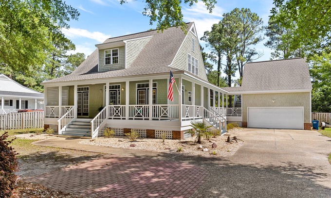 Wilmington House | New! The Waterman Cottage at Wrightsville~5 mins to Beach!