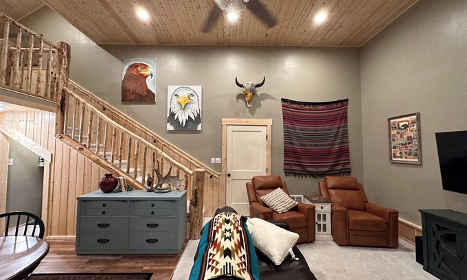 Island Park Cabin | New to VRBO- Wooded cabin, close to Yellowstone with a hot tub
