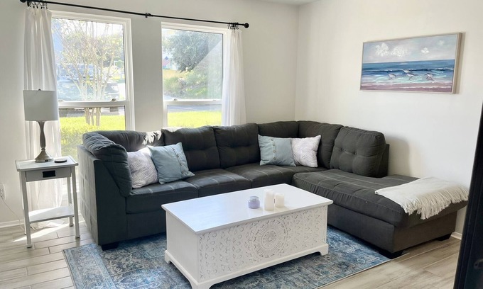 Fernandina Beach House | NEW! Updated, Peaceful Retreat - 5 Minute Walk To The Sparkling Ocean!