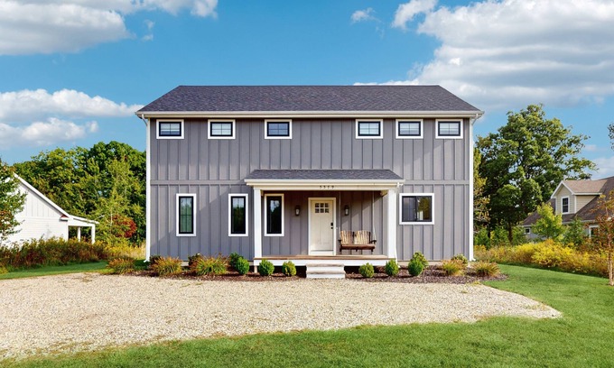 Sawyer House | Newly-built home on a grassy lot with washer/dryer & screened deck