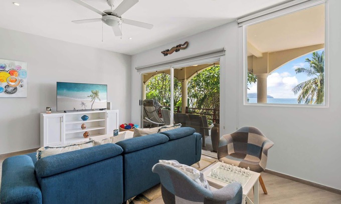 Potrero Condo | Newly Renovated Beachfront Condo with Inviting Minimalist Design, Pool & Balcony