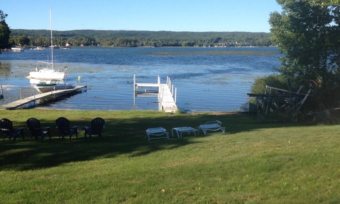 Petoskey House | Newly Renovated Cottage on crooked lake. sleeps up to 6 with no service fees!