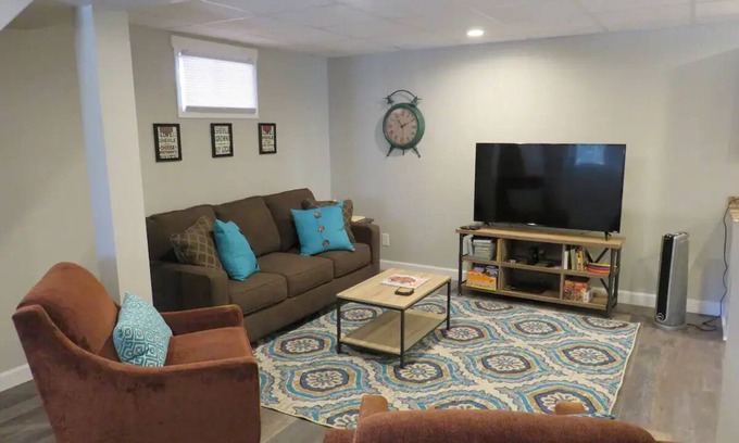 Oakley Apartment | Newly Renovated Private Lower Level Suite near Biltmore