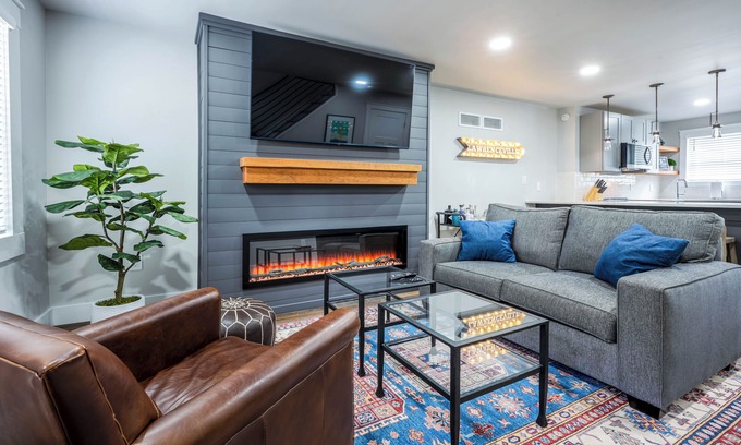Lawrenceville House | Newly renovated retreat in the heart of Lawrenceville with parking and a yard!