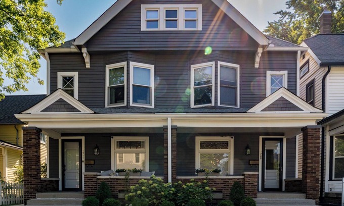 Herron Morton House | Newly Renovated Talbott Street Retreat Minutes from Monument Circle