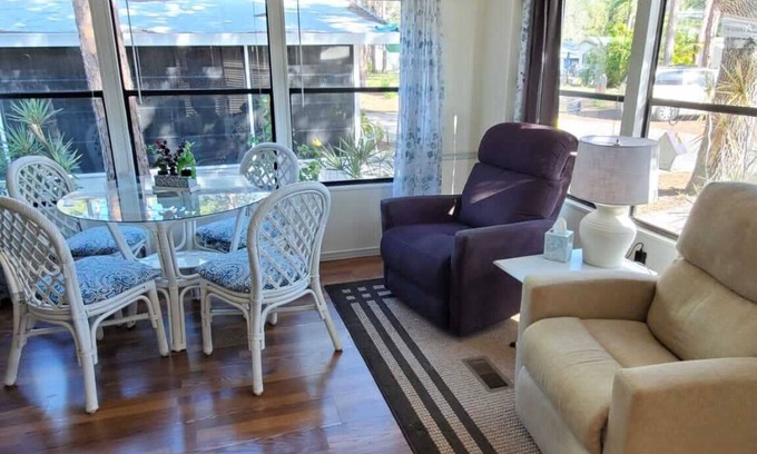 Nokomis Resort | Newly updated in family/pet friendly resort with all the amenities - near beach!