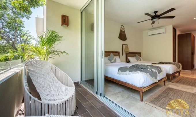 Playa Paraiso Condo | NHOA 206C Lux 1BR Condo Jungle View in Aldea Zama