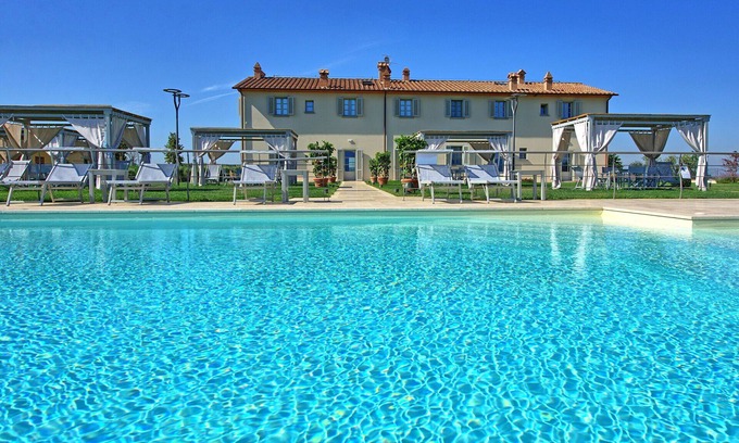 Cerreto Guidi Apartment | Nice apartment for 3 guests with pool, A/C, WIFI, TV and panoramic view