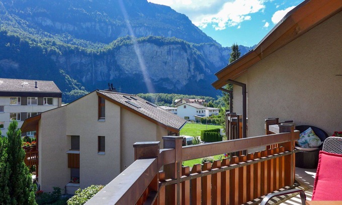 Martisberg Apartment | Nice apartment for 4 people with WIFI, TV, balcony, pets allowed and panoramic view