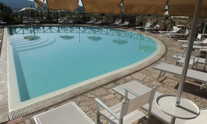 Campiglia Marittima Other | Nice apartment for 4 guests with pool, TV and panoramic view