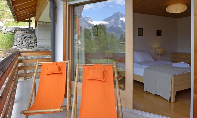 Murren Apartment | Nice apartment for 5 guests with WIFI, TV and balcony