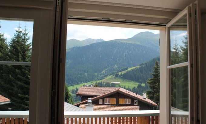 Sedrun Apartment | Nice apartment for 5 people with WIFI, balcony and parking