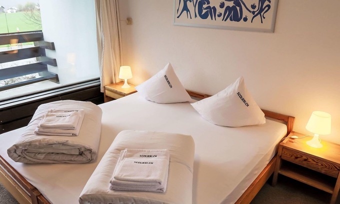 Acletta Apartment | Nice apartment for 6 guests with WIFI, pool, TV, balcony, panoramic view and parking