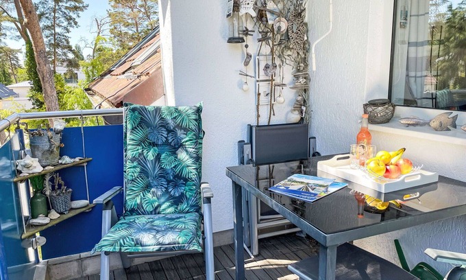 Lubmin Apartment | Nice apartment for 2 people with WIFI, TV and balcony