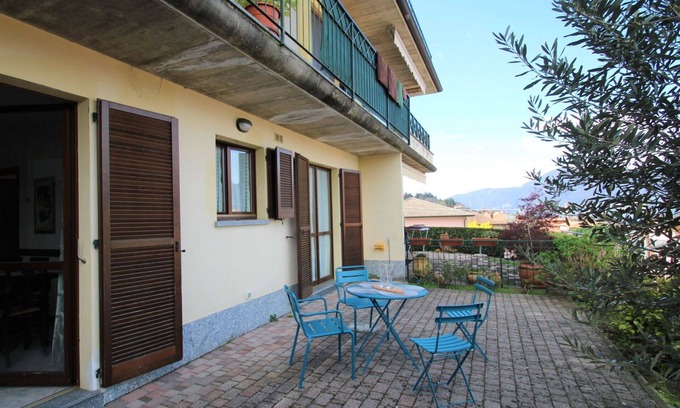 Germignaga Apartment | Nice apartment for 4 people with WIFI and patio